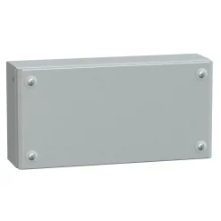 Schneider Electric Nsysbm20308 Schneider Spacial Sbm - Boite étanche Ip66 En Acier 200x300x80mm - Couvercle Plein
