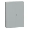 Schneider Electric Nsys3d141030dp Coffret Métallique étanche Ip55 - 1400x1000x300 - 2 Portes - Plaque Fournie - Spacial S3d -
