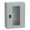 Schneider Electric Nsys3dm4315t Coffret Métallique étanche Ip66 - 400x300x150 - Porte Vitrée - Spacial S3d -