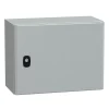 Schneider Electric Nsys3d3420p Coffret Métallique étanche Ip66 - 300x400x200 - Plaque Fournie - Spacial S3d -