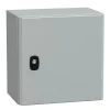Schneider Electric Tableau Électrique Nu-Nsys3d3320p Coffret Métallique étanche Ip66 - 300x300x200 - Plaque Fournie - Spacial S3d -
