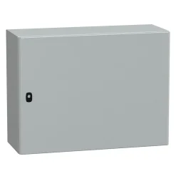 Schneider Electric Nsys3d6830p Coffret Métallique étanche Ip66 - 600x800x300 - Plaque Fournie - Spacial S3d -