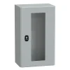 Schneider Electric Tableau Électrique Nu-Nsys3d5320t Coffret Métallique étanche Ip66 - 500x300x200 - Porte Vitrée - Spacial S3d -