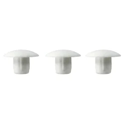 Diall 8 obturateurs / cache-trous Plastique Blanc ø8 mm