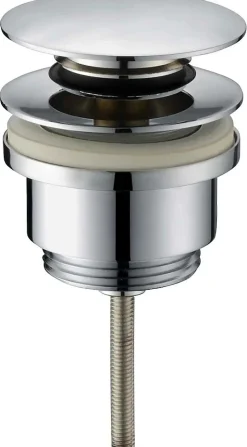 Optima Evacuation De Lavabo-Vasque-Bonde pour lavabo, Clic-clac, G" 5/4, Chrome (VF785CR)