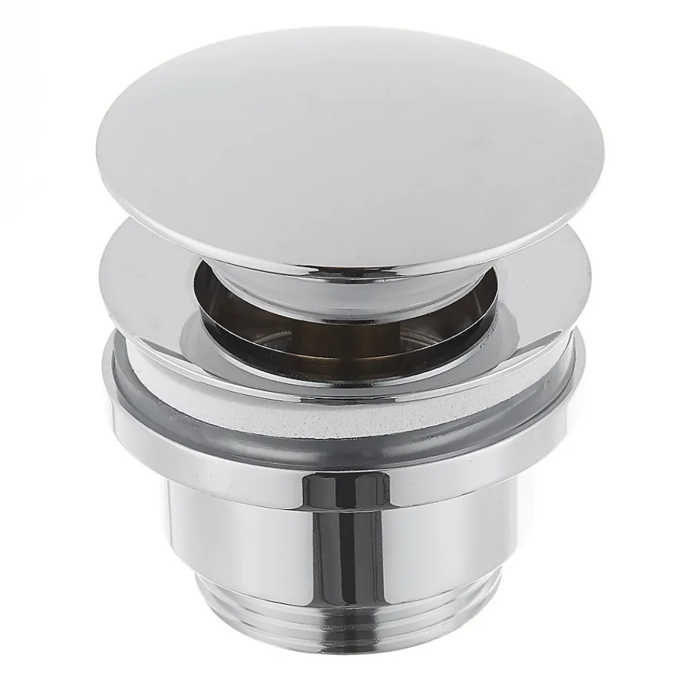 Optima Evacuation De Lavabo-Vasque-Bonde pour lavabo, Clic-clac, G" 5/4, Chrome (VF785CR)