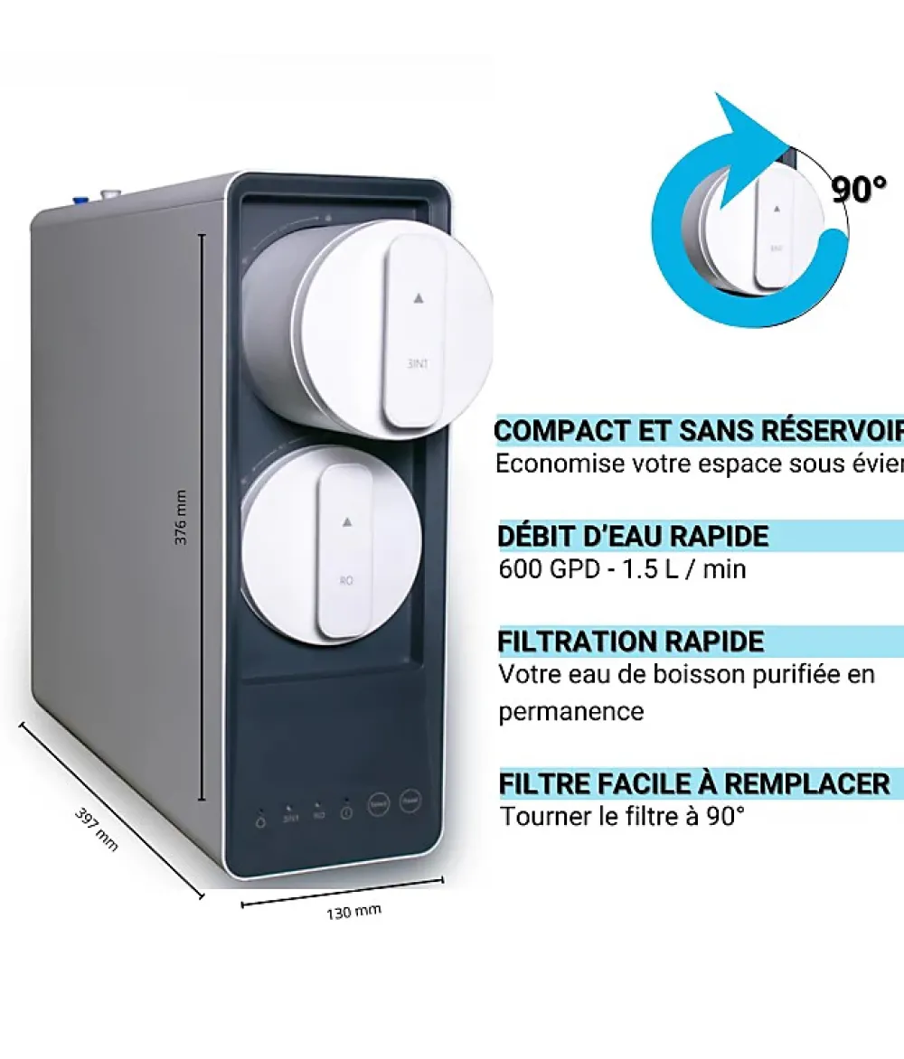 Apic Osmoseur Luxis RO-UX-600G - Système d'osmose inverse
