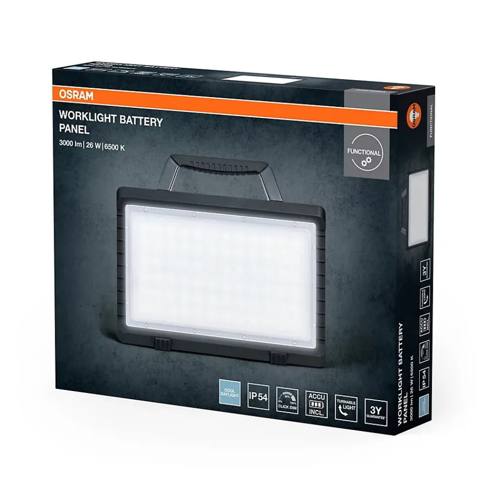 Osram Panneau portable LED VAL BAT PANEL, 30W, 2400lm