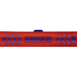 D44 Outil à dénuder coaxial 100 mm pour câbles ronds et coaxiaux Knipex