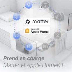 Ezviz Alarme Sans Fil-Pack alarme et contrôle domotique Matter