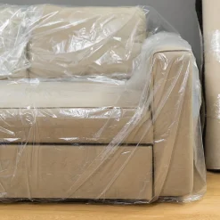 Pack and Move - Housse protection canapé 2 place - 150 x 300 cm - Imperméable et anti-poussière - Fermeture facile