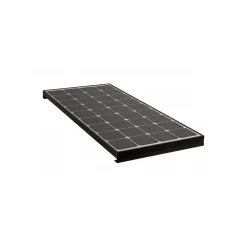 Antarion PACK BLACK BOOSTER 170W Seul Panneau solaire Camping Car + Kit de pose solaire avec Régulateur de Charge
