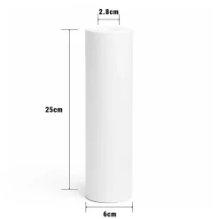 Sinea Filtre Anti Calcaire-Pack cartouches polyphosphate et anti-sédiments 9'' 3/4 filtre à eau sous évier - 10 µm