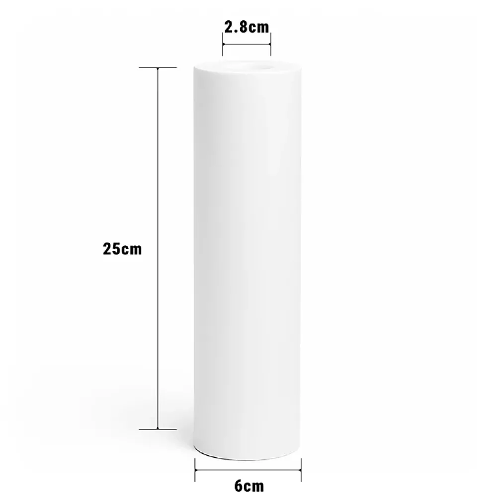 Sinea Filtre Anti Calcaire-Pack cartouches polyphosphate et anti-sédiments 9'' 3/4 filtre à eau sous évier - 10 µm