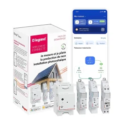 Legrand Onduleur Et Raccordement Pour Panneau Solaire-Pack connecté Drivia pour panneaux solaires