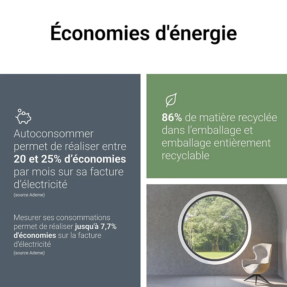 Legrand Onduleur Et Raccordement Pour Panneau Solaire-Pack connecté Drivia pour panneaux solaires