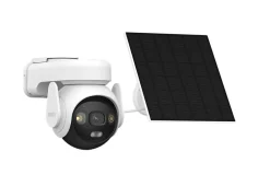 Imou Caméra De Surveillance-Pack de 2 kits caméra 3K rotative AOV – énergie solaire + 2 cartes SD