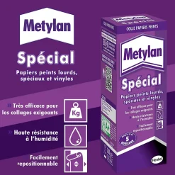 Metylan Pack de 2 - Colle Papiers Peints Spécial Paquet 200g