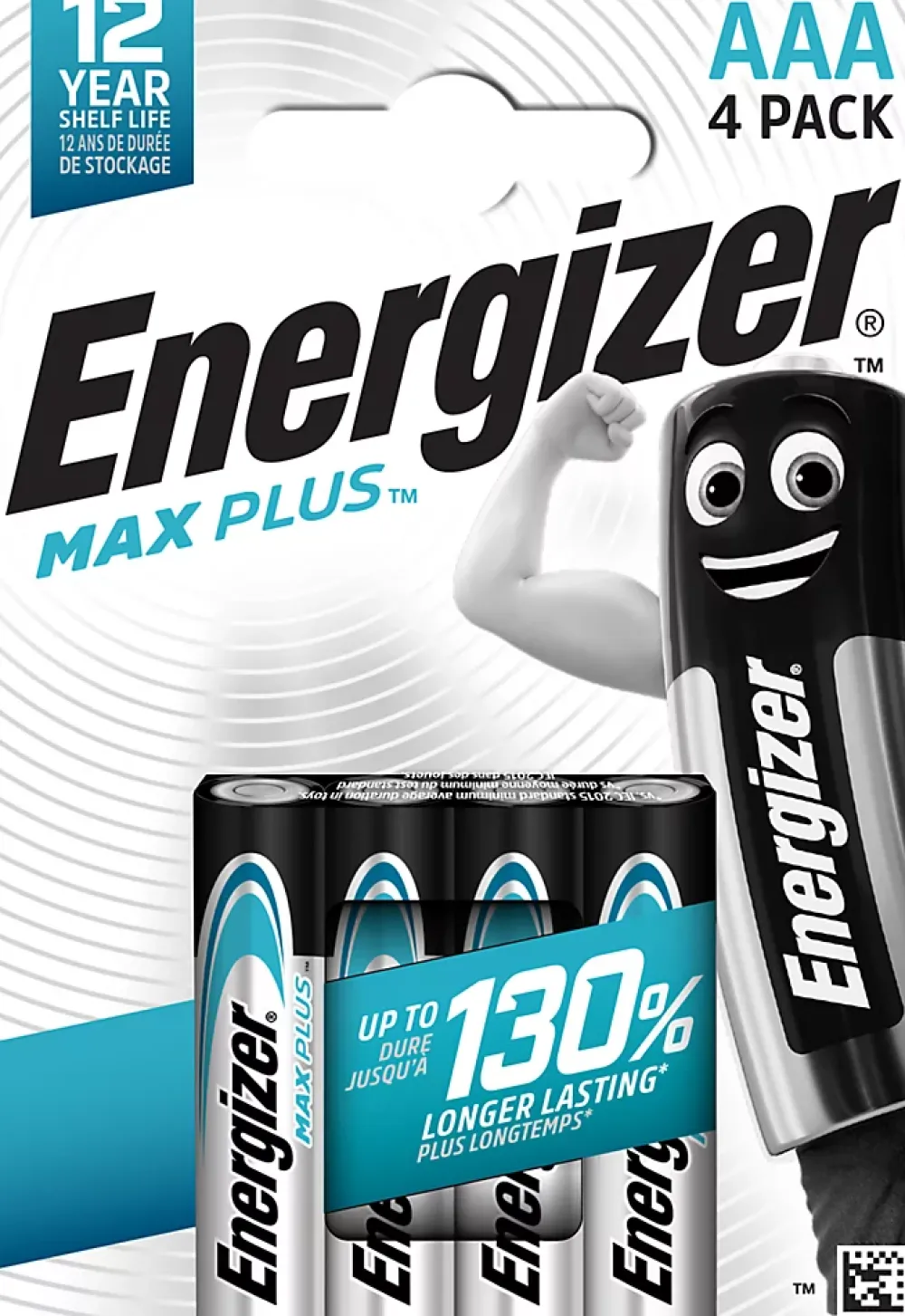 Energizer Pile Aaa|Pile Lr03-Pack de 4 piles Alcaline LR03-AAA 1,5V Max Plus