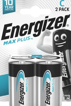 Energizer Pack de 2 piles Alcaline LR14-C 1,5V