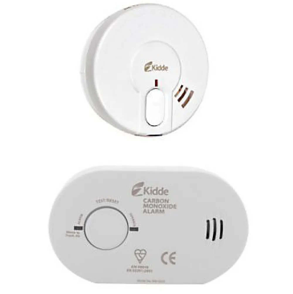 Kidde Détecteur De Fumée|Détecteur De Monoxyde De Carbone Et Gaz-Pack détecteur de fumée/monoxyde appartement