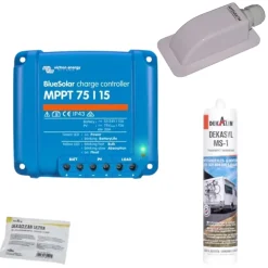 Victron Energy Pack Kit de pose solaire avec Régulateur de Charge VICTRON MPPT 220W 15A