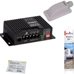 Antarion Onduleur Et Raccordement Pour Panneau Solaire-Pack Kit de pose solaire avec Régulateur de Charge MPPT 320W 20A Meilleur rendement