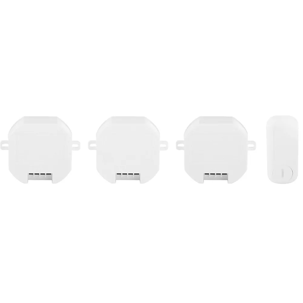 Pack 3 modules + 1 télécommande intérieurs