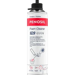 Bostik Pack 24 Mousses expansives PU pistolable P305 Foam'n'Fill 750ml + 3 Nettoyants FoamCleaner 929 500ml + Pistolet manuel