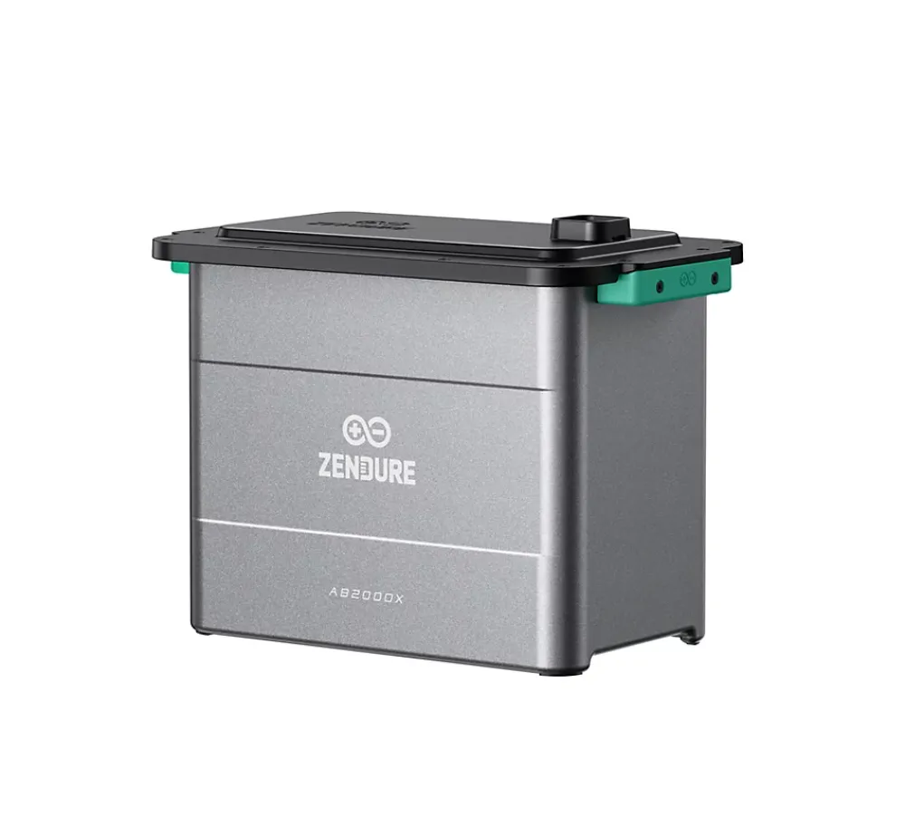 Zendure Station Électrique-Pack onduleur hybride SolarFlow Hyper 2000 + Batterie de stockage AB2000
