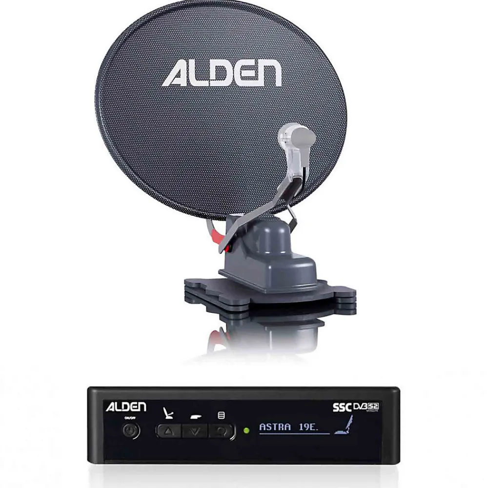 Alden Antenne, Parabole Et Fixation-Pack Onelight Parabole Satellite Automatique 60cm + Pointeur SSC