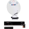 Alden Antenne, Parabole Et Fixation-Pack Orbiter Parabole Automatique 85cm + Récepteur satellite SATMATIC HD TNTSAT