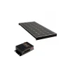Antarion Kit Panneau Solaire-PACK Panneau solaire Black Booster 220W + Régulateur de charge Solaire Bluetooth