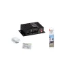 Antarion Kit Panneau Solaire-PACK Panneau Solaire Black Booster 140W + Régulateur de charge Bluetooth + Kit de pose