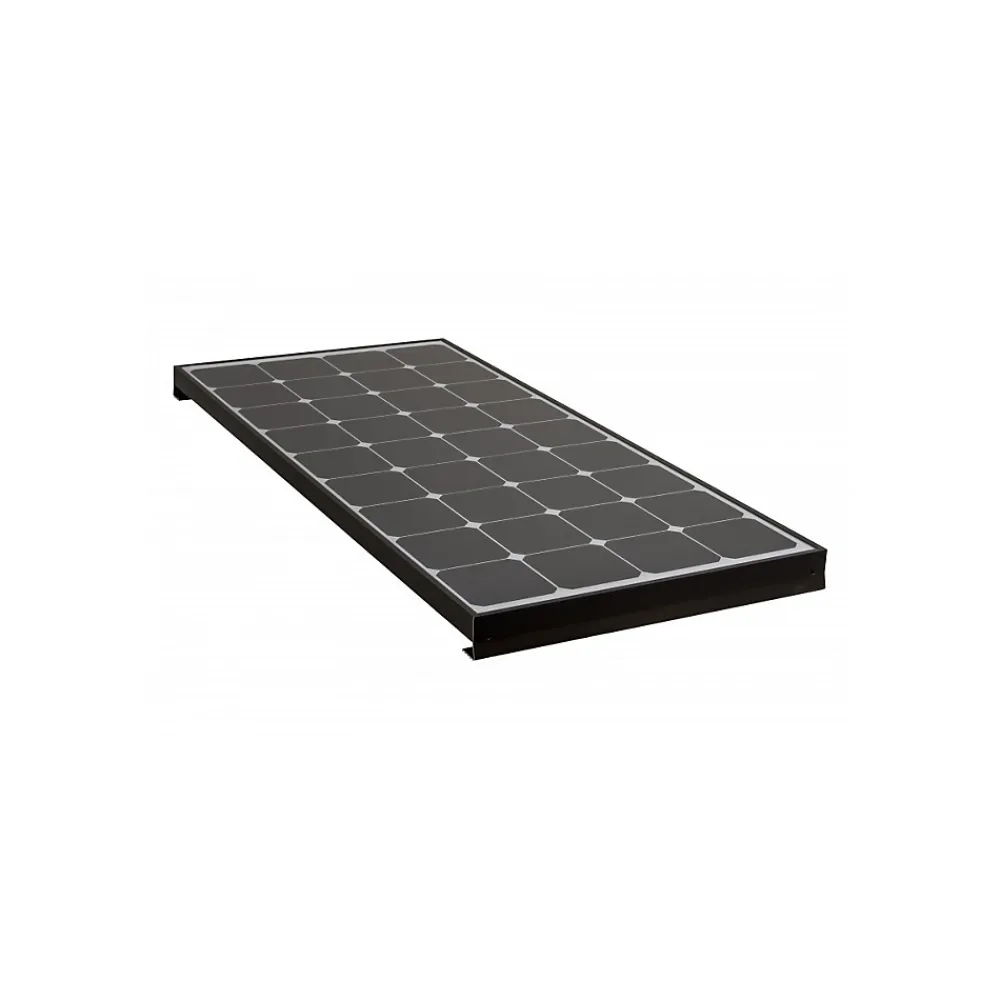Antarion Kit Panneau Solaire-PACK Panneau Solaire Black Booster 140W + Régulateur de charge Bluetooth + Kit de pose