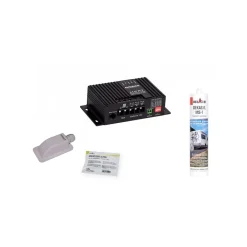 Antarion Kit Panneau Solaire-Pack Panneau Solaire Monocristallin 140W + Kit de Pose Solaire avec Régulateur