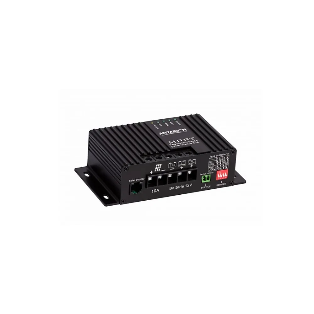 Antarion Pack Panneau solaire 160W camping car + Kit de pose solaire avec régulateur de charge MPPT 160W 10A
