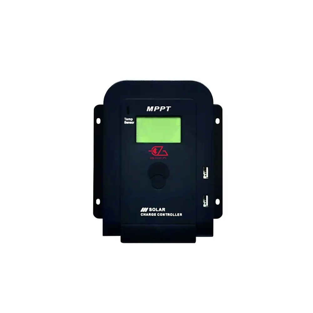 Eza Kit Panneau Solaire-PACK Panneau Solaire 130W Monocristallin + Régulateur Solaire MPPT LCD 10A + 3 M Kit Adhésif