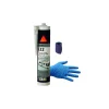 Eza PACK Panneau Solaire 130W Monocristallin + Régulateur Solaire MPPT LCD 10A+ Kit Colle