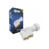 Hdsat Antenne, Parabole Et Fixation-Pack Parabole satellite acier 80cm + LNB Quad Universel 0,1dB