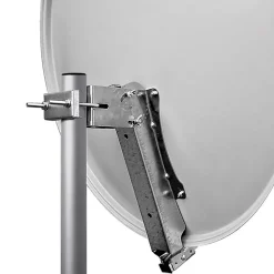 Hdsat Antenne, Parabole Et Fixation-Pack Parabole satellite acier 80cm + LNB Quad Universel 0,1dB