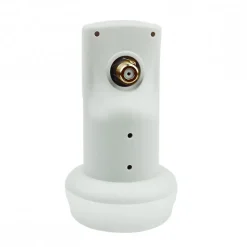Hdsat Pack Parabole satellite acier 80cm avec Support LNB + LNB Single + Décodeur Satellite ASTRA HD + Carte