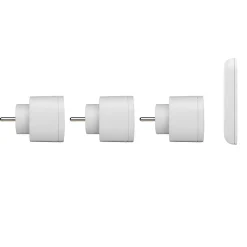 Smartwares Pack 3 prises + 1 télécommande intérieures