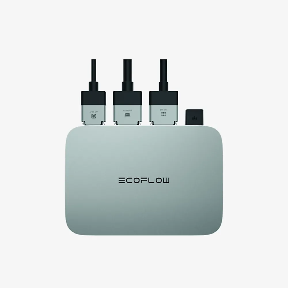 EcoFlow Station Électrique-Pack promo Station électrique Delta 2 1024W + micro-onduleur Powerstream + câble EB Powerstream