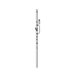 Ferco Loquet, Targette Et Moraillon De Porte-Pack rallonge SECURY X SH2 têtière 24 en U - - K-19565-02-0-1