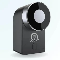 LOCKY Serrure Connectée-Pack serrure connectée -4 smart lock 2.0 + clavier sans fil + passerelle + cylindre ajustable