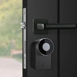 LOCKY Serrure Connectée-Pack serrure connectée -4 smart lock 2.0 + clavier sans fil + passerelle + cylindre ajustable