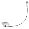 Cooke & Lewis Evacuation D'Évier-Pack vidage automatique inox blanc mat 1 bac