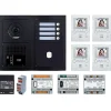 Aiphone Interphone-Pack vidéo 4 postes complet noir - - 200456