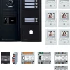 Aiphone Interphone-Pack vidéo 6 postes complet noir - - 200458